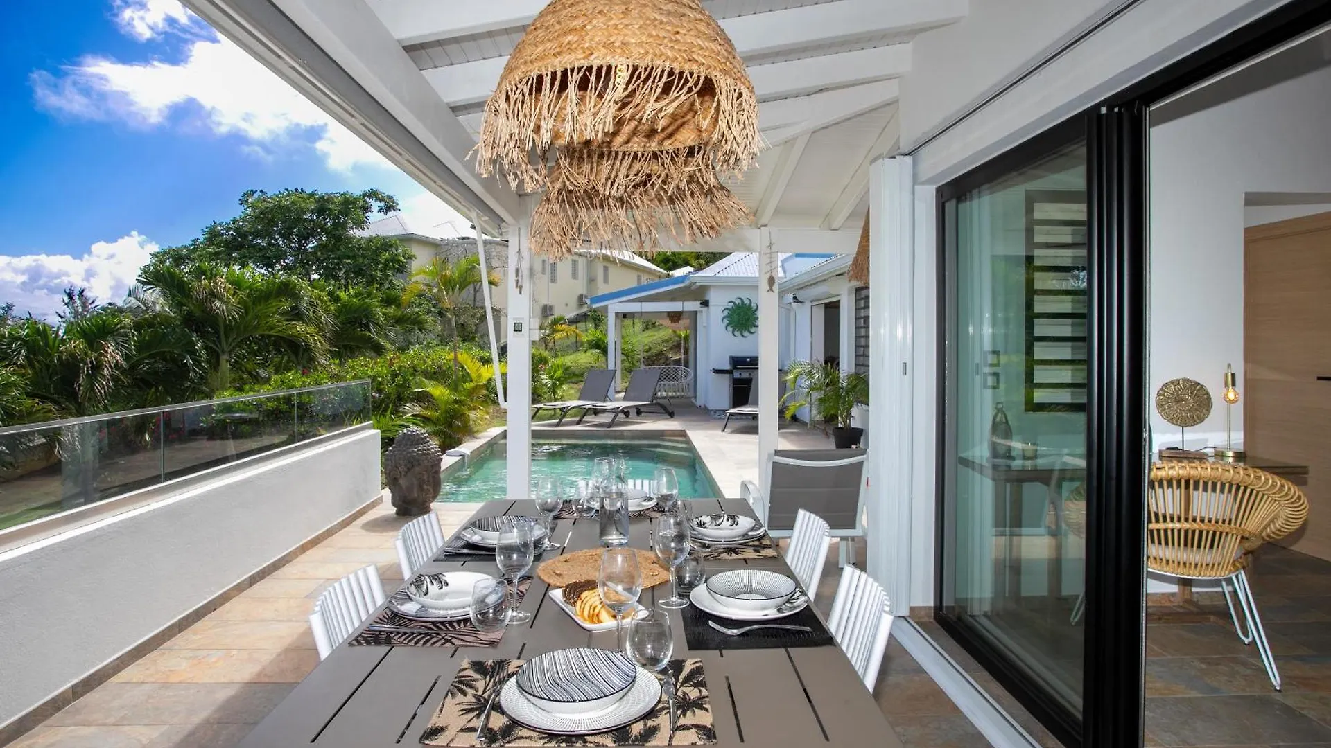 Villa Happy Salt, Vue Mer, Piscine, Jacuzzi Cul de Sac Sint Maarten