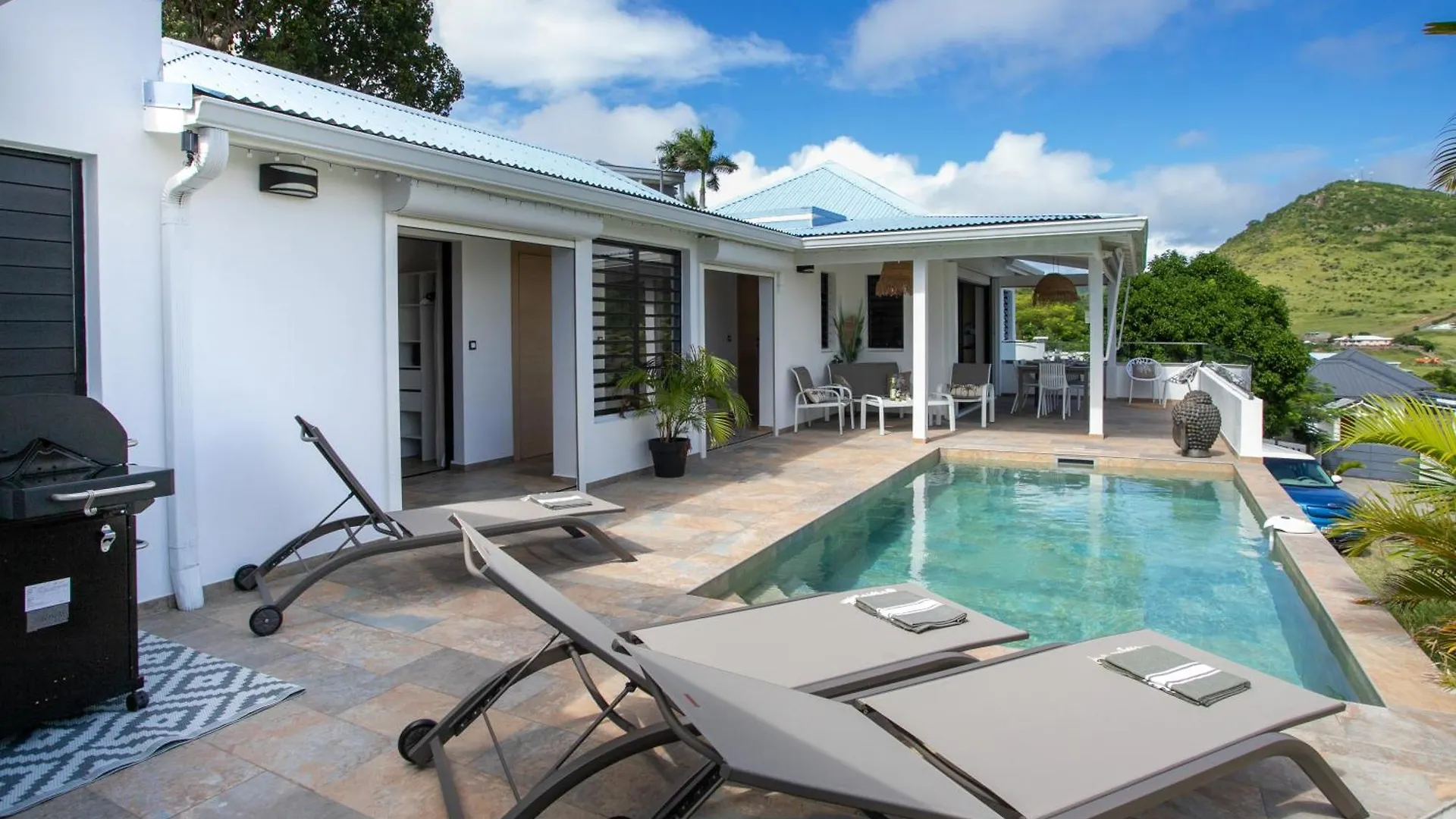 Villa Happy Salt, Vue Mer, Piscine, Jacuzzi Cul de Sac