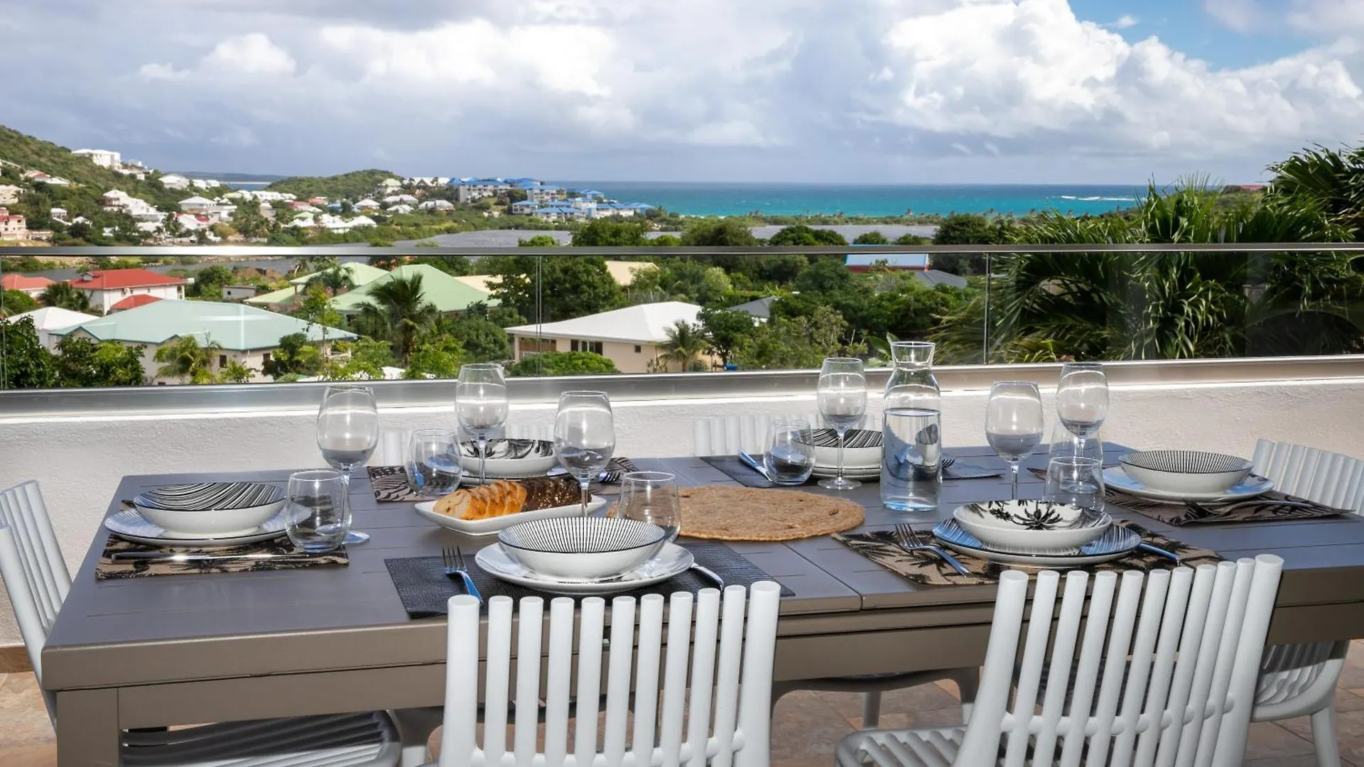 Villa Happy Salt, Vue Mer, Piscine, Jacuzzi Cul de Sac Sint Maarten