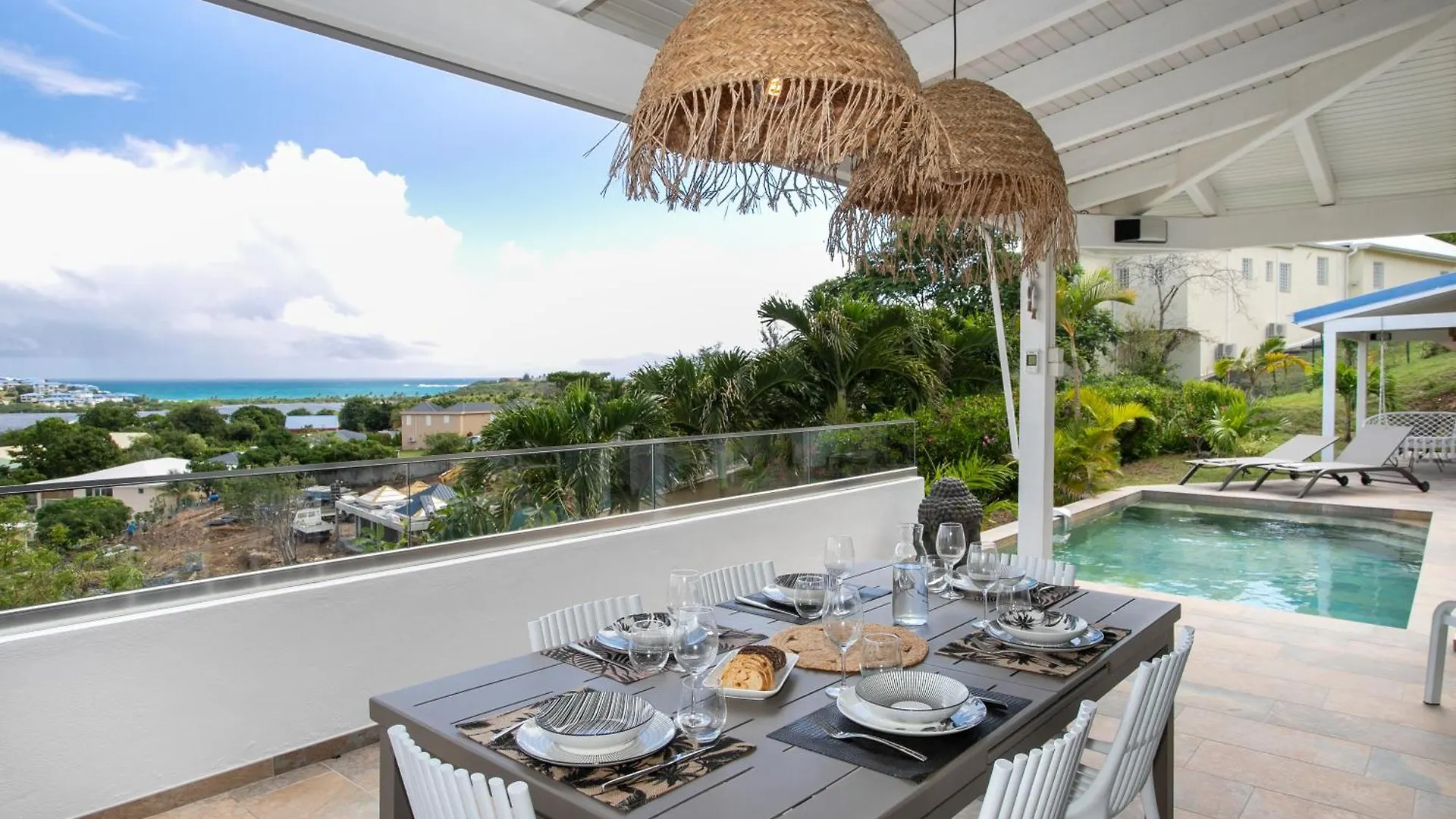 Villa Happy Salt, Vue Mer, Piscine, Jacuzzi Cul de Sac